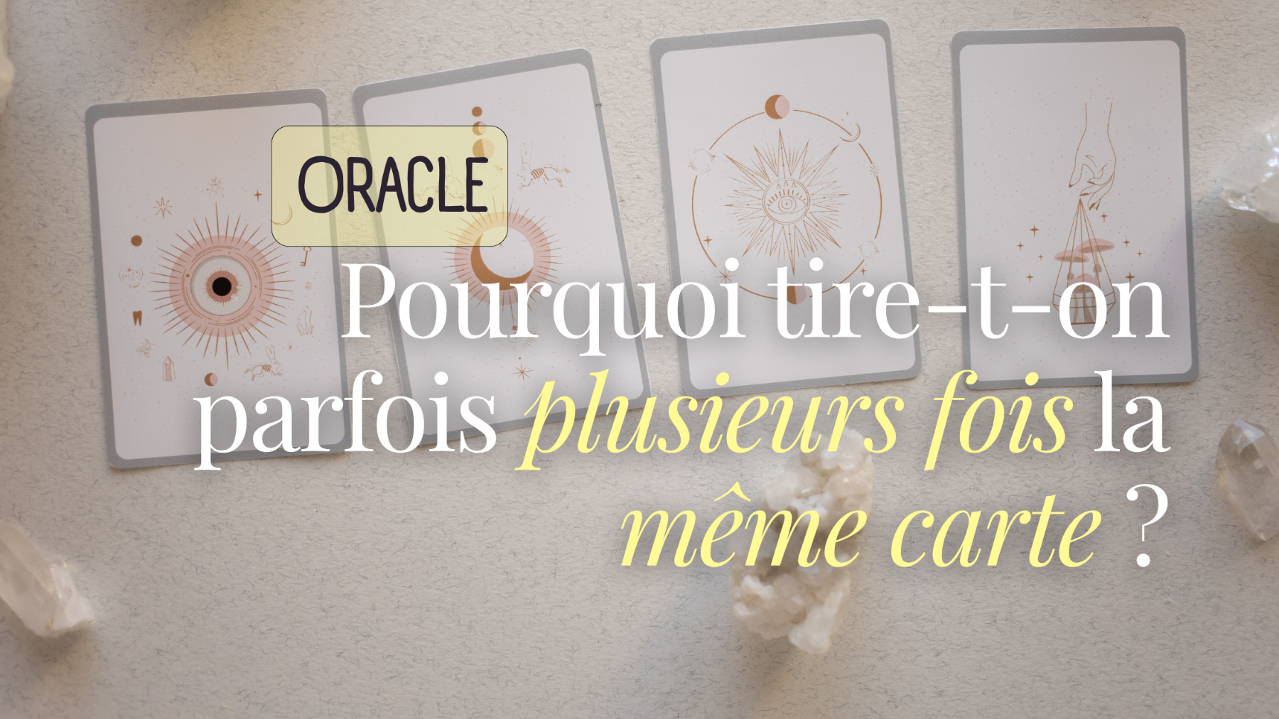 Pourquoi tire-t-on parfois plusieurs fois la même carte ?